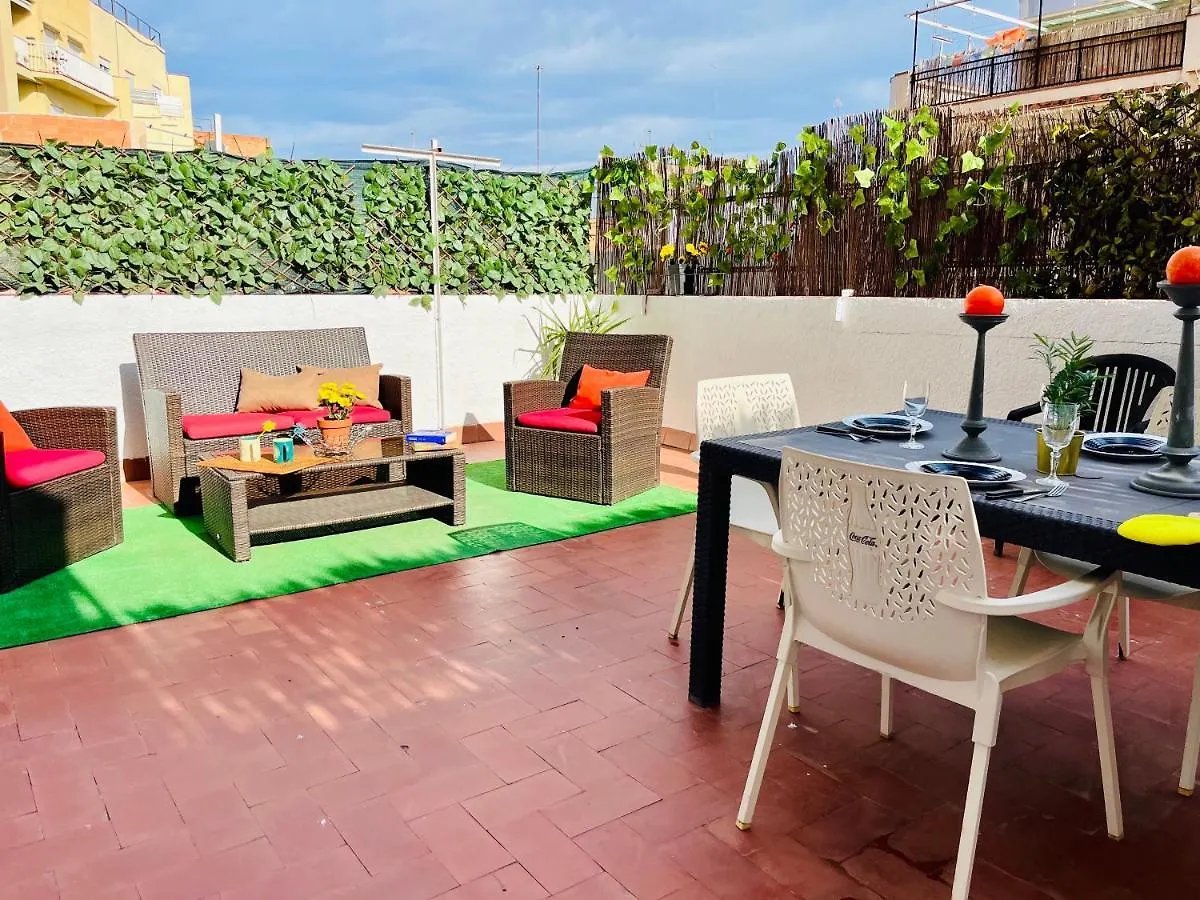 Calm Terrace Barcelona Apartment