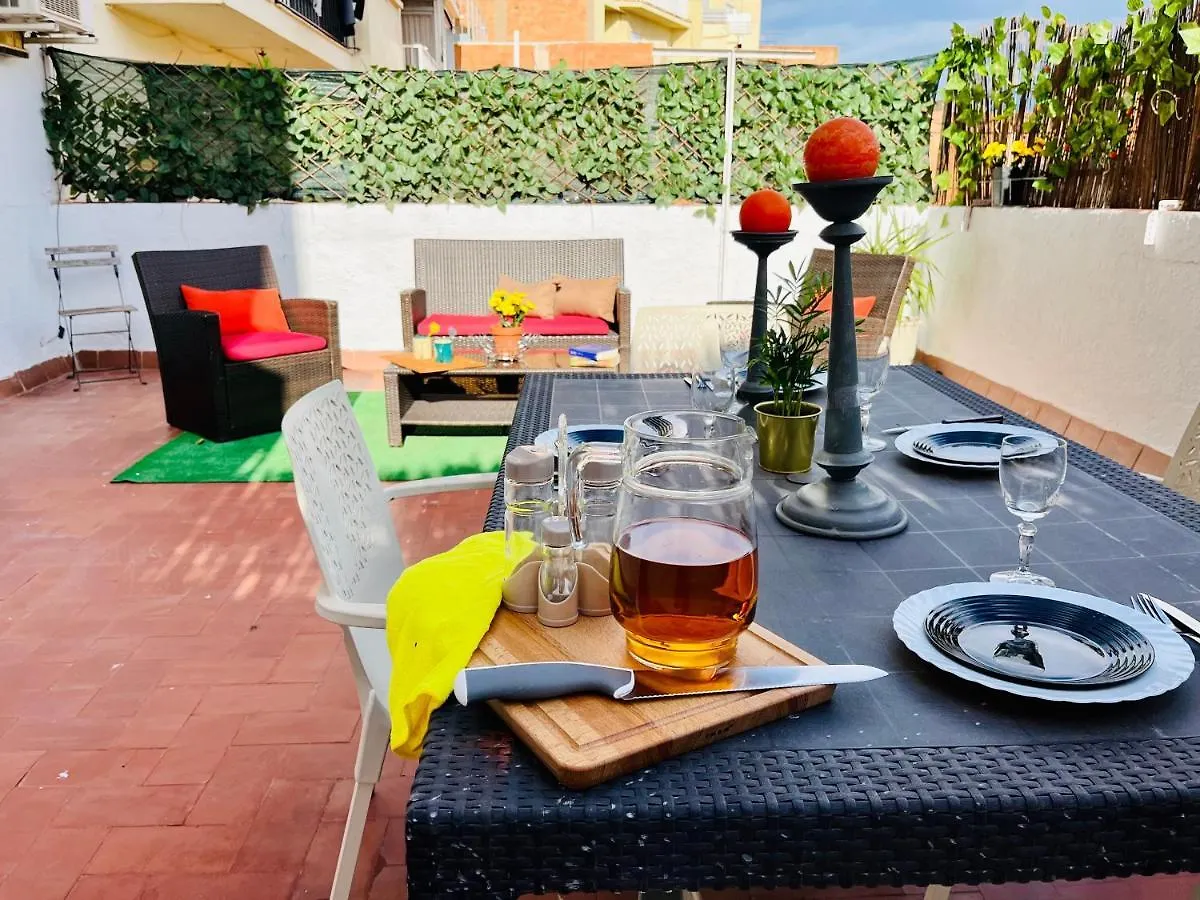 Calm Terrace Barcelona Apartment