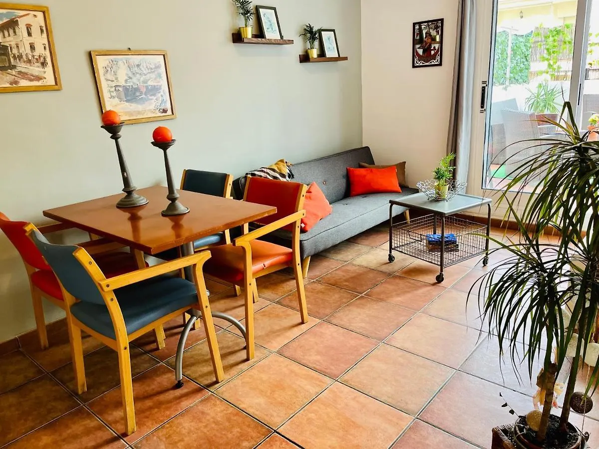 Calm Terrace Barcelona Apartment Spain